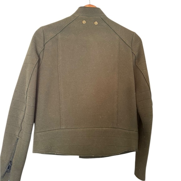 Zoltan & Voltaire Olive Green Moto Jacket - Picture 7 of 11